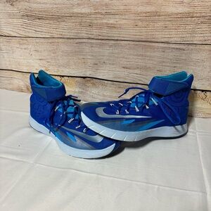Nike Zoom HyperRev Game Royal Blue Silver 630913-401 Air Basketball Shoes Men 12
